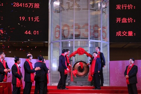 惠达卫浴,上市